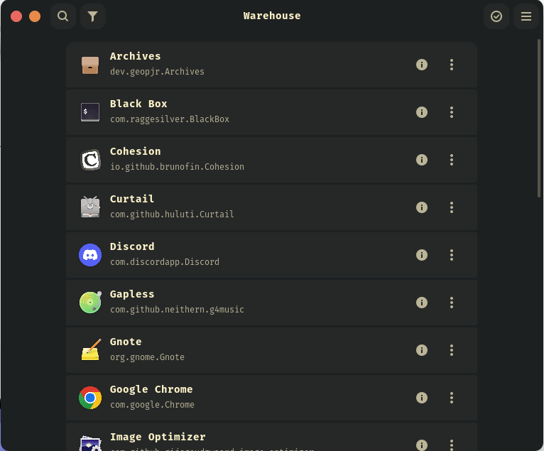 Actual UI